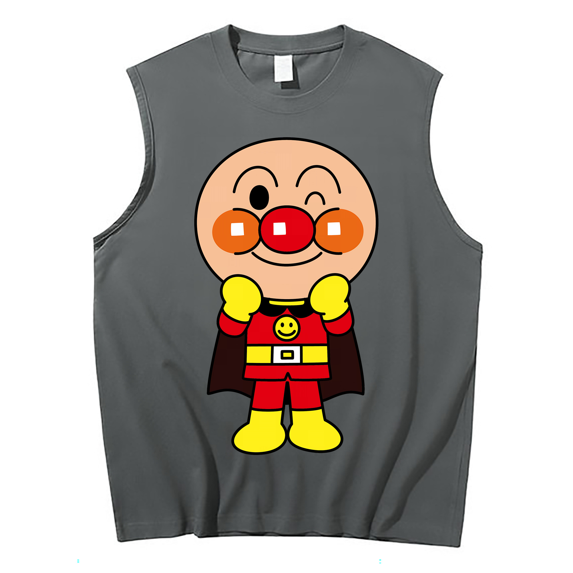 （画像用） アンパンマン Anpanman コットン100％タンクトップ（フロントプリント）